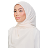 Sulam Teja Cotton Voile Square in Candle Cream